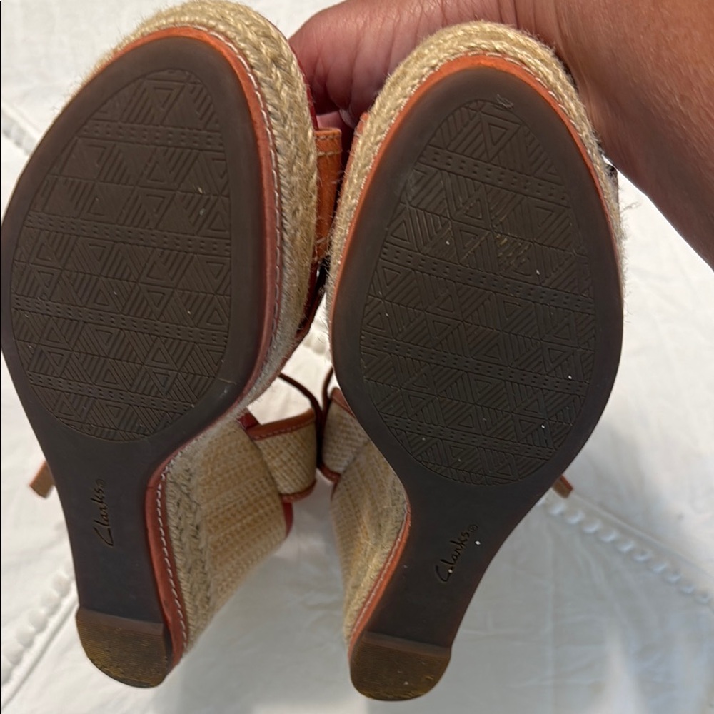 Clarks Women's Leather Sandals - Picture 5 of 7